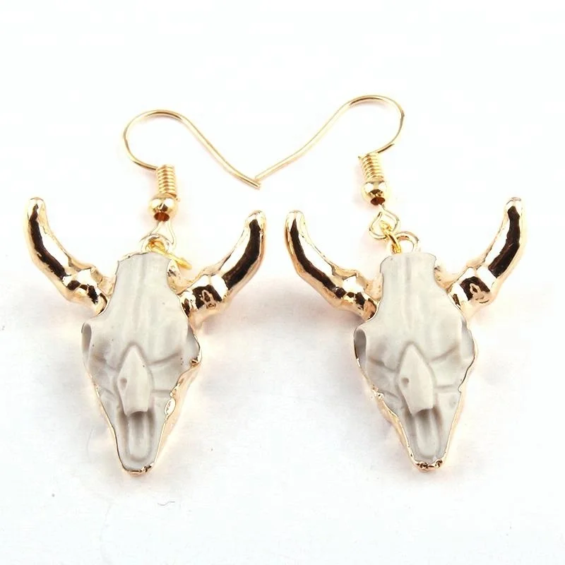 

Fashion Horn drop earring,fashion earing,Bull head earring,