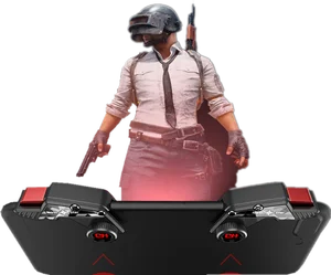Mobile Game Controller L1 R1 Triggers Joystick