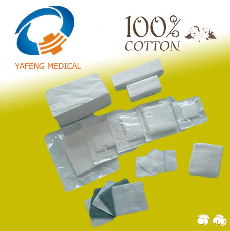 
compressas de gaze 100% all natural cotton gauze pieces 12ply 7.5x7.5cm gauze swabs non sterile gauze 
