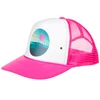 Two Color Mesh Trucker Beach Snapback Hat Caps Shop What For Round Face Men
