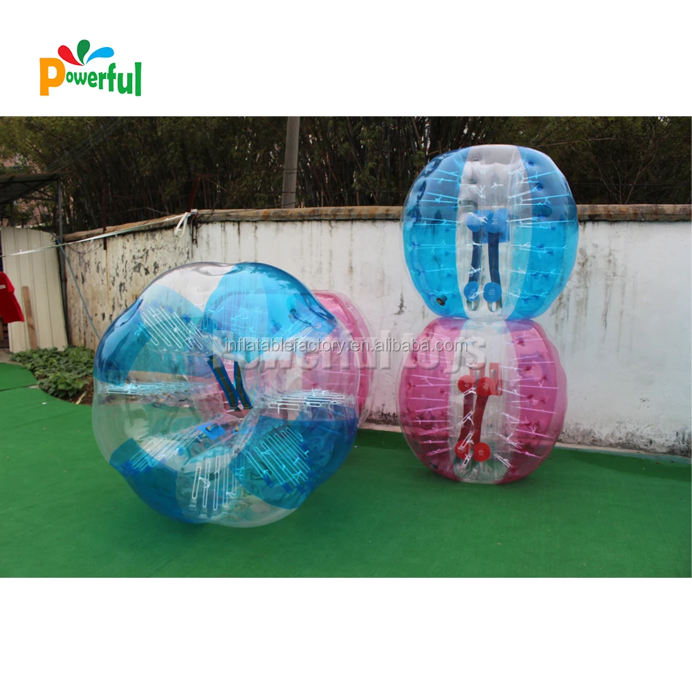 Special design body bubble ball,giant plastic bubble for bump,roll,bounce,bash