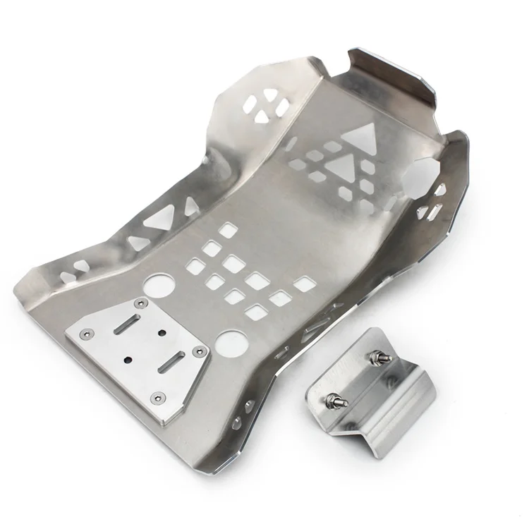 Aftermarket Aluminum Motorcycle Engine Protector Guard Bash Plates Skid