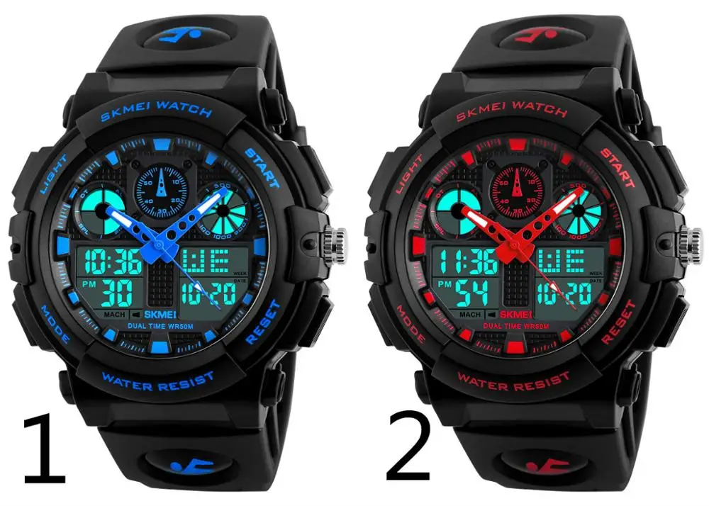 SK44E SKMEI 1270 Dual Display Watch Mahir Express 52 OFF