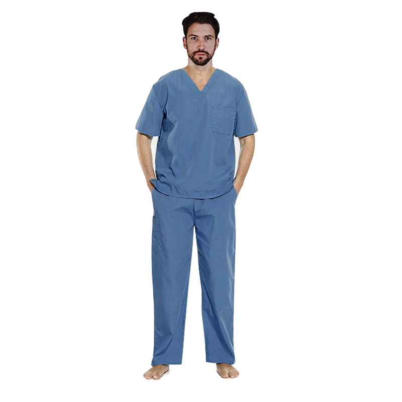
Wholesale fashion style europe medical clothing scrubs/hospital scrubs/medical scrubs uniforms man 