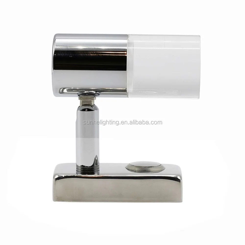 
12 volt the crystal head LED Touch dimming spotlights suitable for Camper Caravan indoor LED lighting 