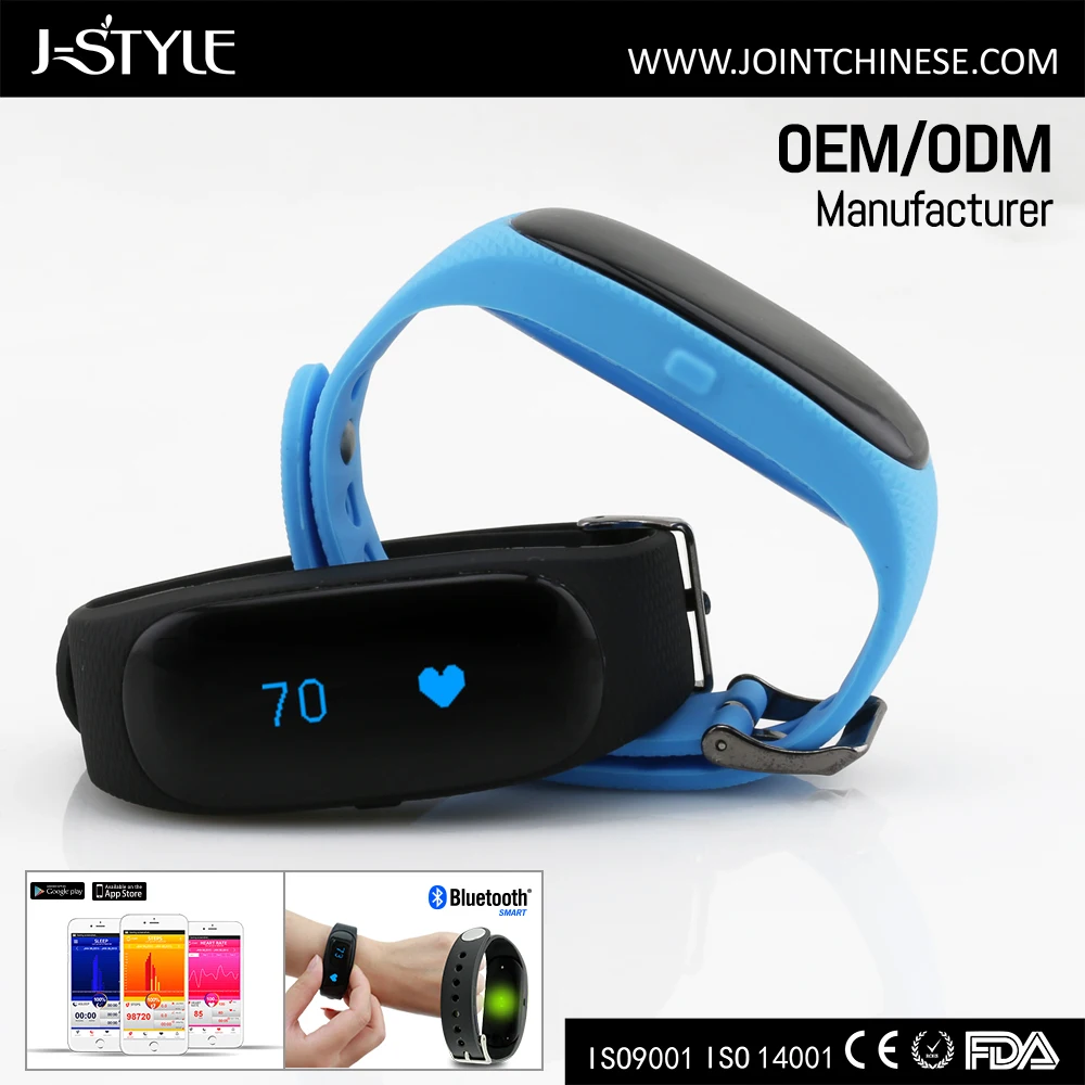 J Style Fitness Tracker Api Odm Oem Bluetooth 4 0 Smart Wearable