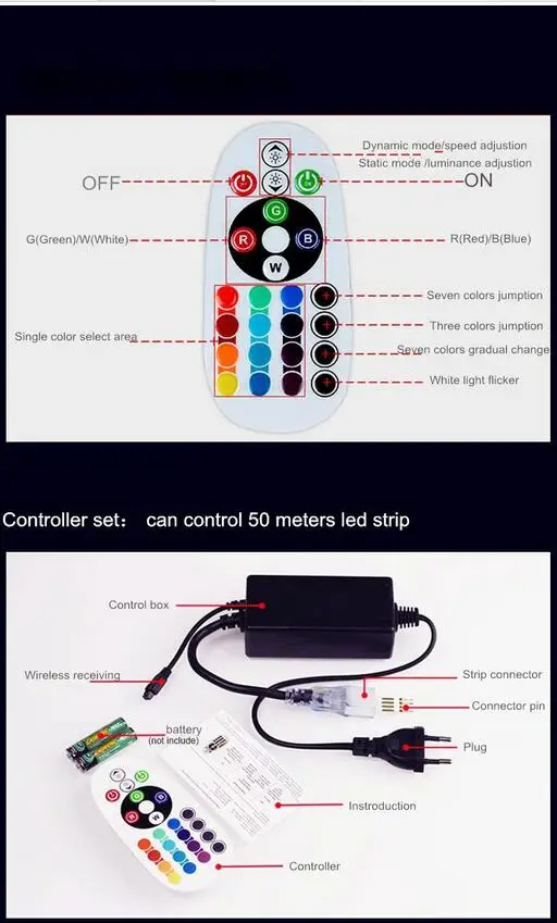 2019 High Brightness 2835 240LED/M LED Strip Lighting