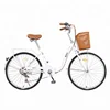 New Model 6 Speed Commuter Bike Carbon Steel bicycle Utility Mother Kid Bike Cycle