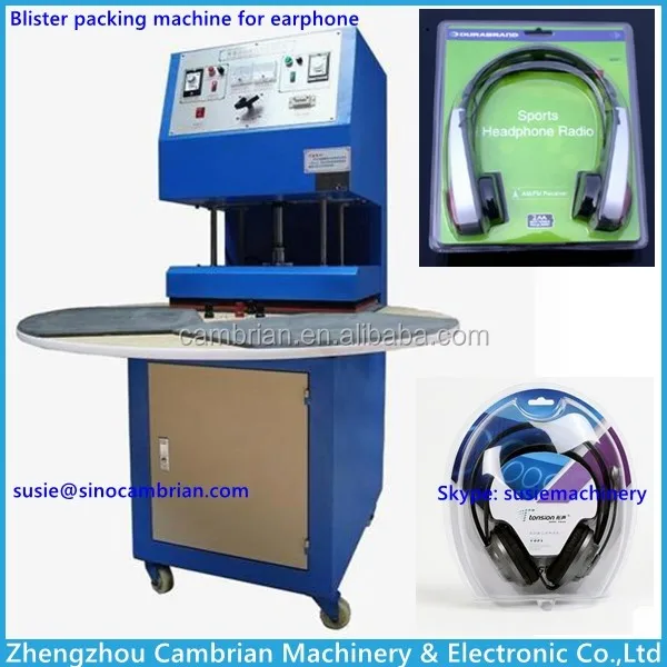 High Frequency Pvc Blister Sealing Machine For Pet Blister Clamshell