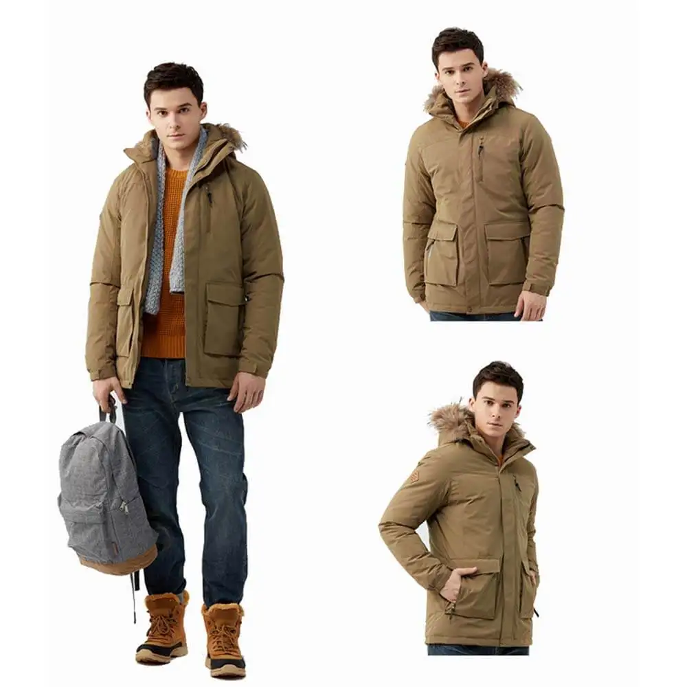 

Winter Warm Windbreaker Outdoor Padded Jacket for Men, Customized color