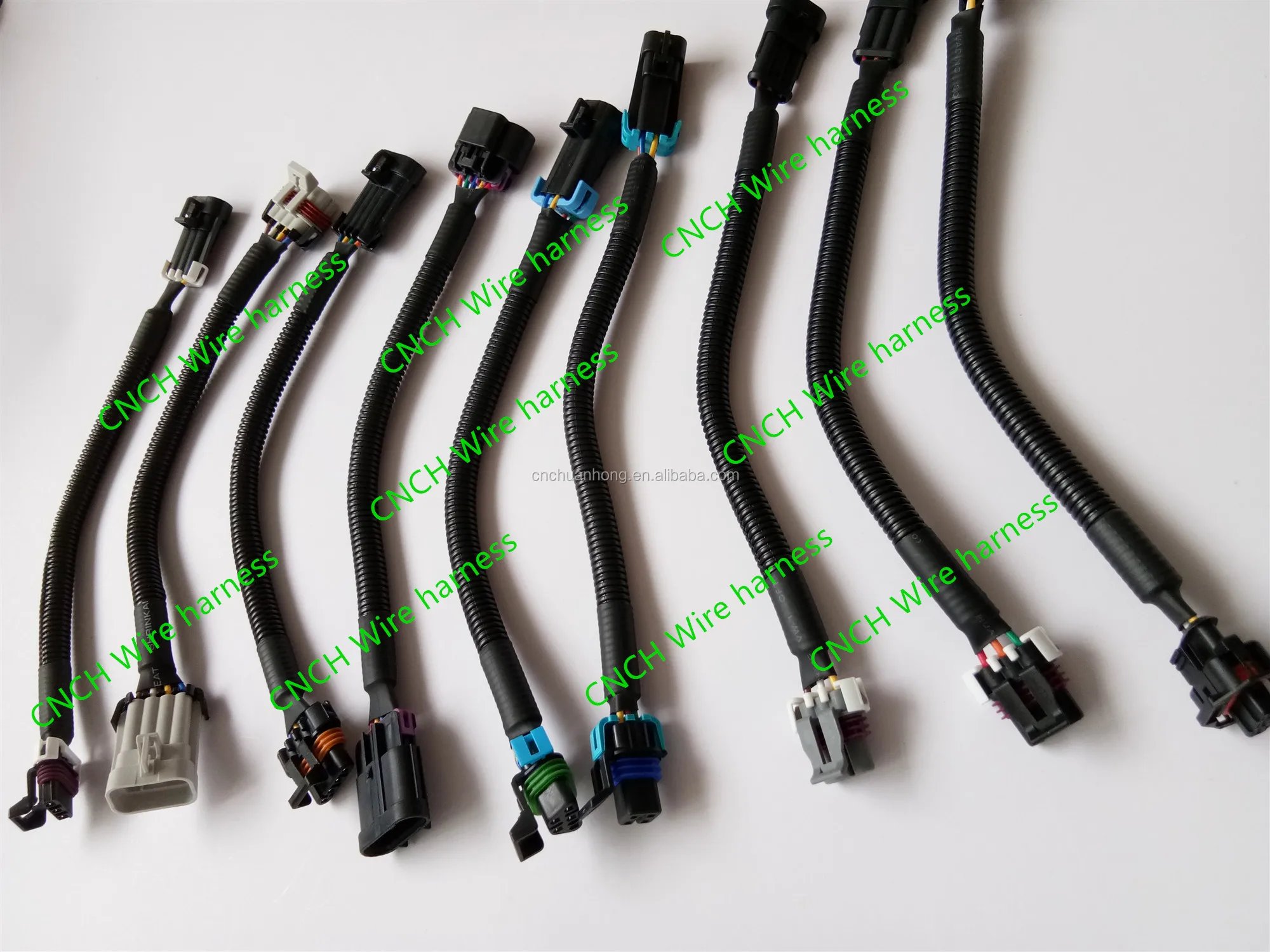 Auto Wire Harness Customization Connector Wire Tail Repair Or