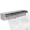 304 / 316 stainless steel spillway cascade fountain, garden pond and pool waterfall curtain