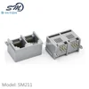 Nice Price rj11 modular jack male female with 2 ports