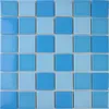 cheap special blue ceramic normal porcelain mosaic swimming pool tiles spa