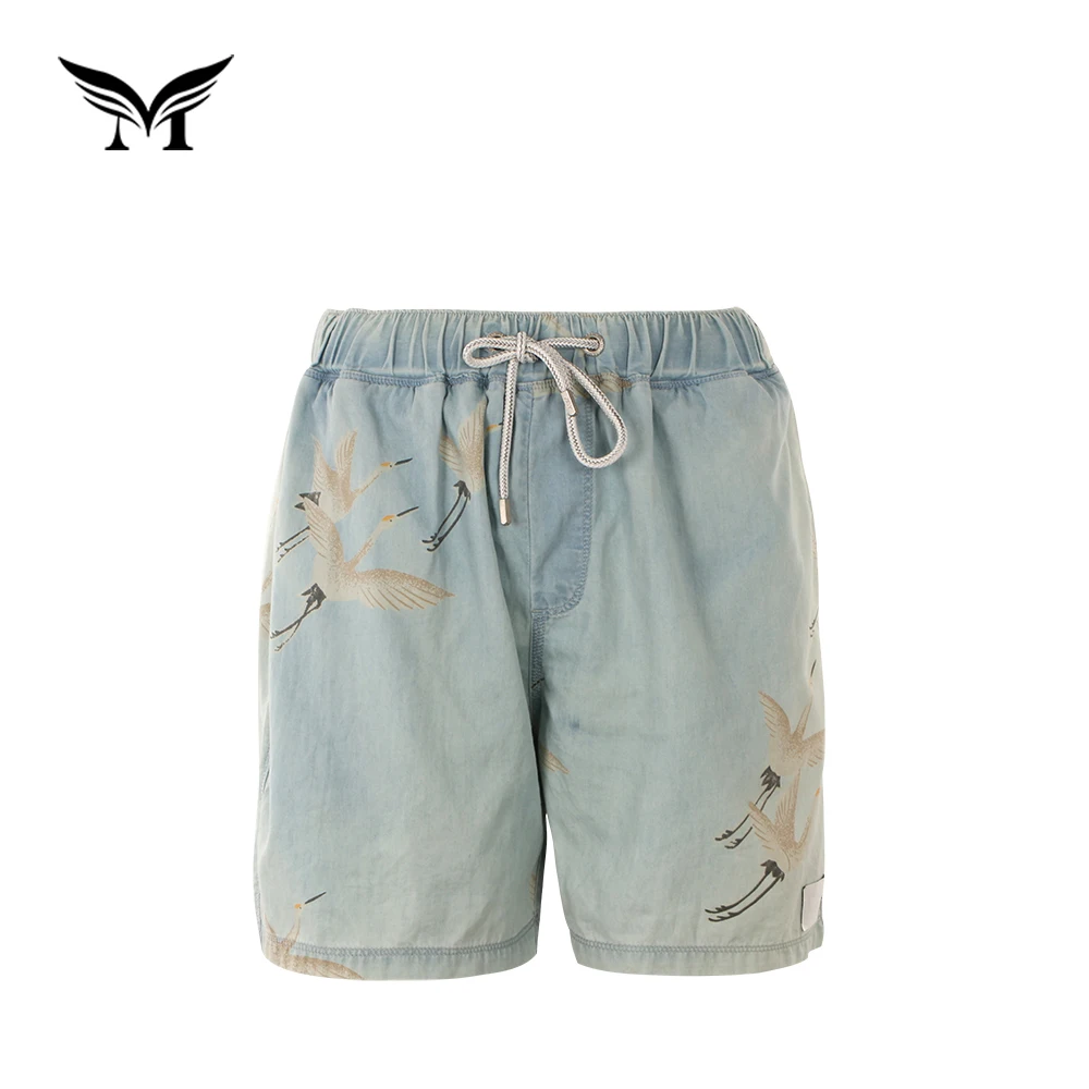 

Factory direct oem printed summer denim jeans shorts pants for men casual, Custom