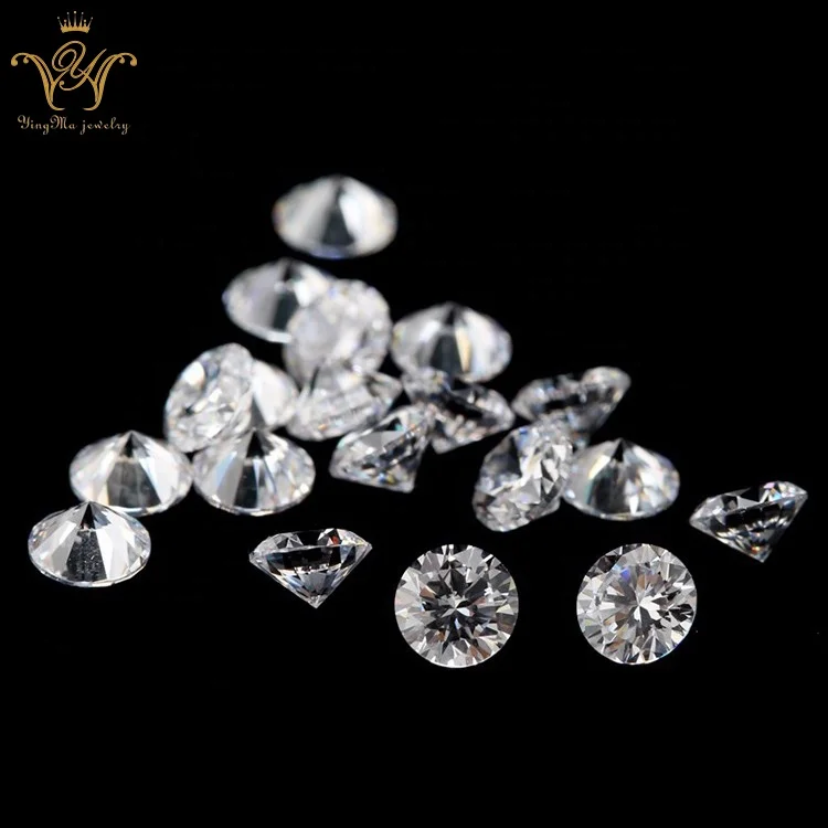 

Wholesale Round Brilliant Cut Cubic Zirconia White CZ Stone