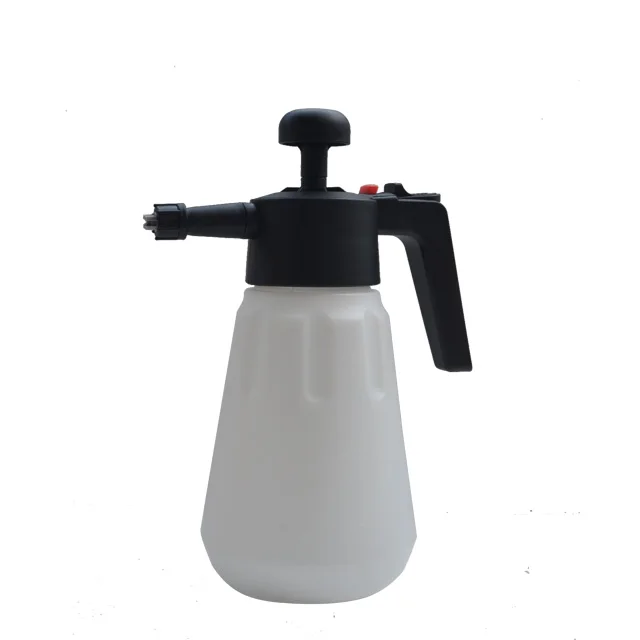 

Manual 1.5 L foam trigger sprayer, Black+white