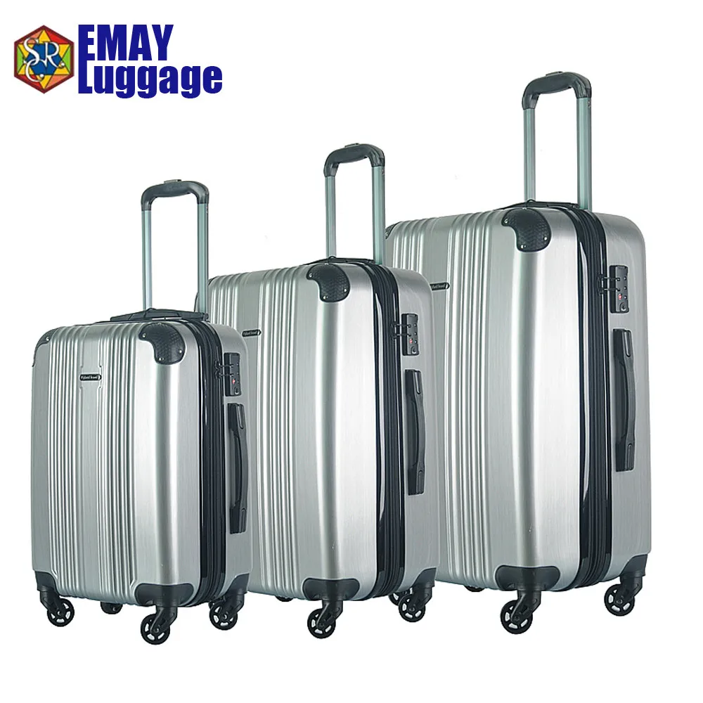 double zipper trolley bag