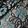 embroidery lace fabric cotton/nylon/polyester stretch lace fabric for dress