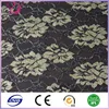 Large flower design lace with gold thread 100% nylon material