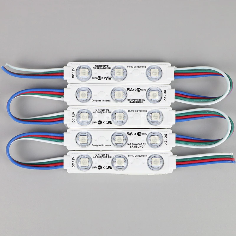 

led module waterproof 5050 rgb led modules sign light injection led module