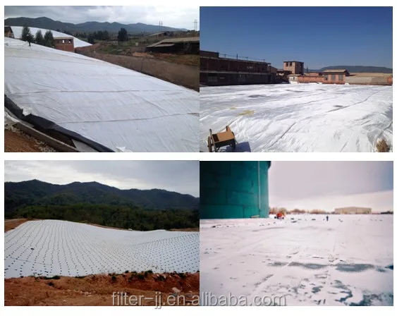 
needle punched polyester non-woven geotextile fabric 