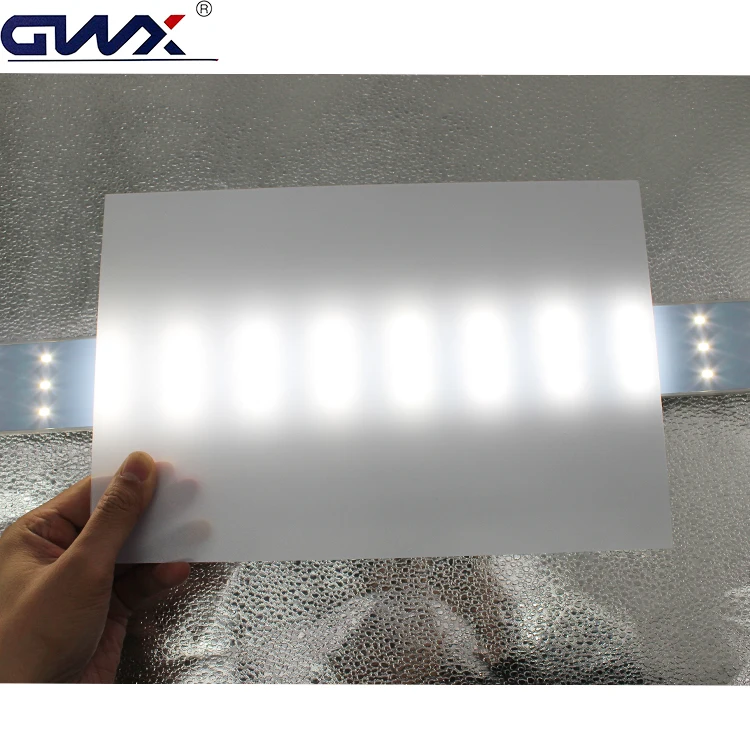 Guangzhou Led Light Diffuser Sheet Plastic In 100 Original Material Of Bayer And Ge With High