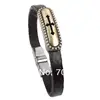 2014 fashion leather bracelet for men accessory