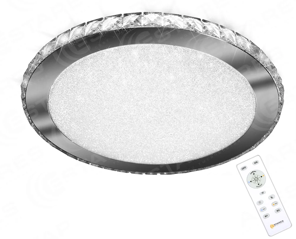 China wholesale price unique shape crystal ball flush mount modern led ceiling light