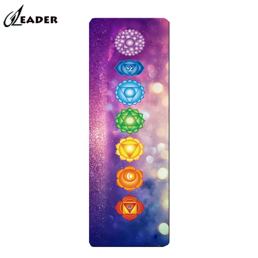 

Hign Quality Natural Rubber Microfiber Suede Eco Yoga Mat