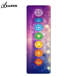 Hign Quality Natural Rubber Microfiber Suede Eco Yoga Mat