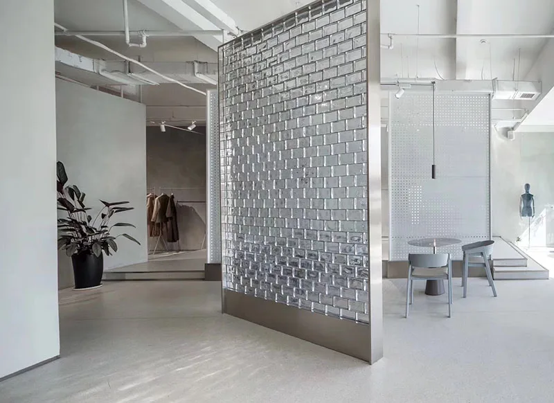 
50*100*200mm Solid glass brick Hot-melt glass brick crystal glass block for hotel decoration 