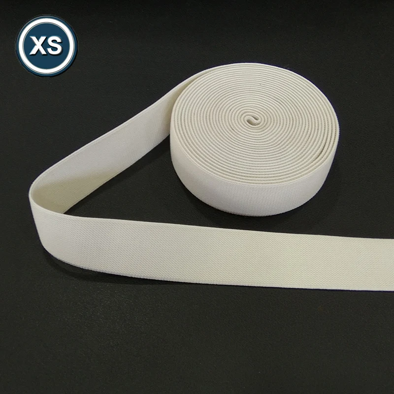 

25mm 40mm bulk polyester knitted sewing elastic band tape for garment
