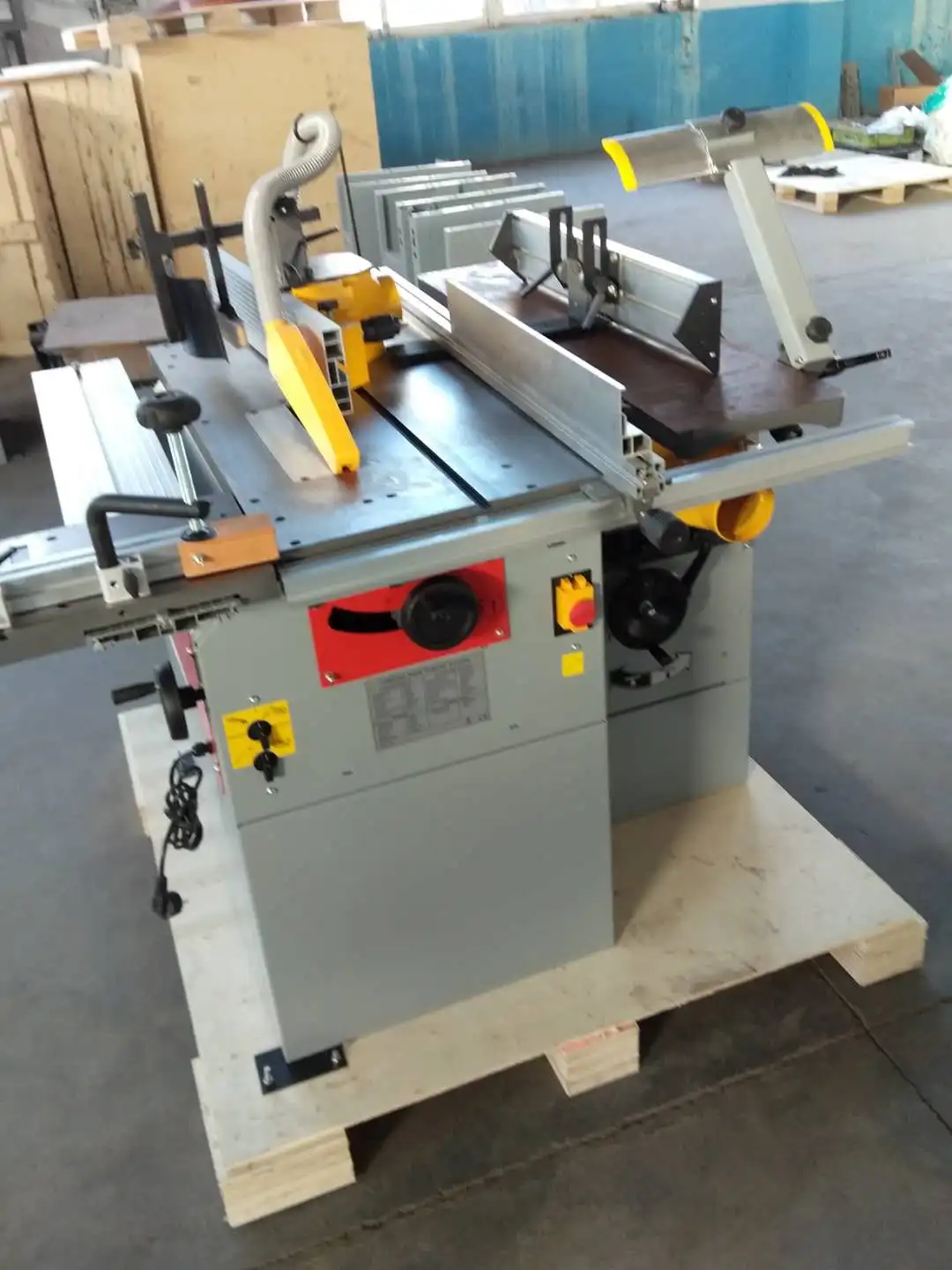 Planer Thicknesser Combined Jointer For Woodworking Machine With Ce