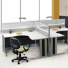 Modern office furniture of computer desk working table artificial solid surface stone type