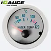 High Quality Waterproof 52mm Chrome Rims ISO Yacht Pointer Water Temperature Meter Gauge