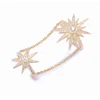 fantasy teen accessories double sun flower link ring eternity gift for birthday