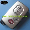 Best price 3+1 buttons camry smart car key shell with emergency key for car key shell replacement