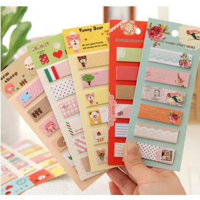 Bookmark Point It Marker Memo Flags Sticky Notes
