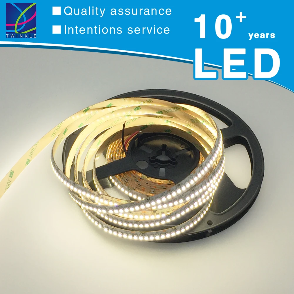 

24V Led Double Row Strip Lighting IP20 300LSE 3M Adhesive