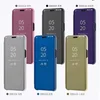 Multi-Function Make-Up Translucent Clear View Window Mirror Smart Flip Stand Case For Samsung S8/S9/S10/Note 8/M10/M20 Case