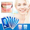 Hot Sale 1 Pair AuQuest Brand Tooth Whitening Strips Brightening Bleaching Tool Gel 3D Teeth Whitening Strips