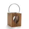 Love wind lamp Nordic wooden pendant Christmas crafts creative Christmas wind lamp candle holder