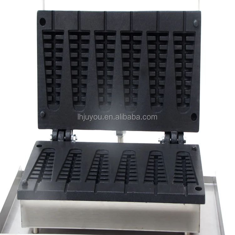 Juyou Commercial Mini Lolly Waffle Stick Maker With Waffle Making