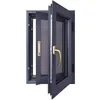 European Style Custom Made Casement Interior Storm Windows Push Pull Glass Windows