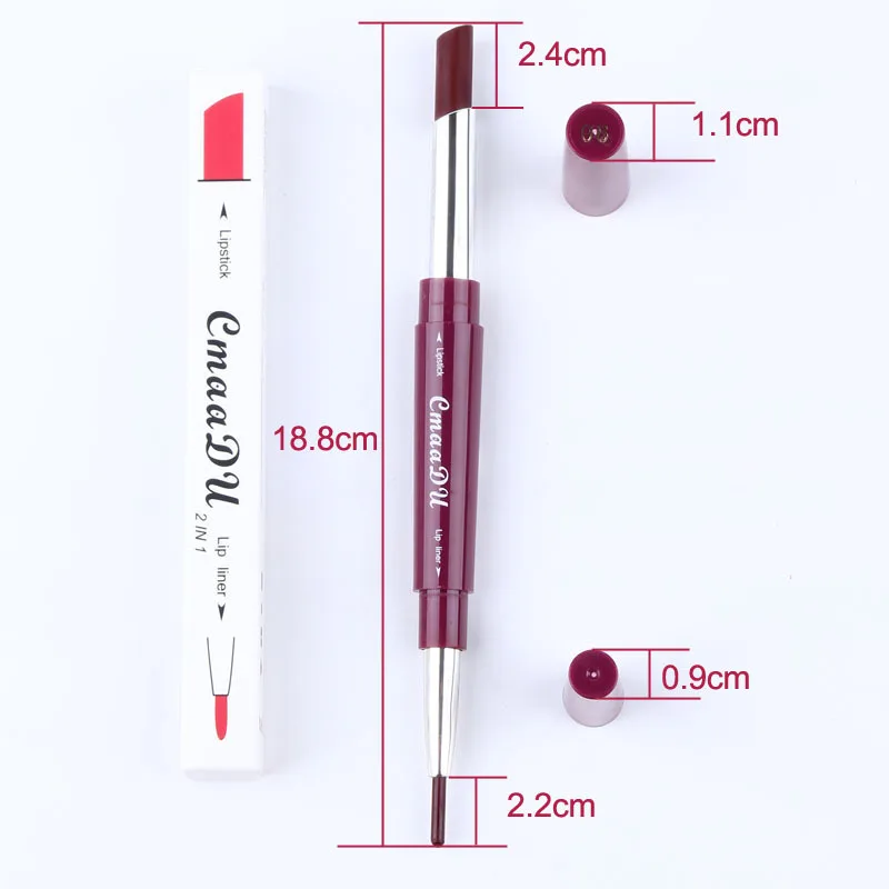 

Long Lasting Matte Lipstick Pencil ,Kiss proof Lip Stick