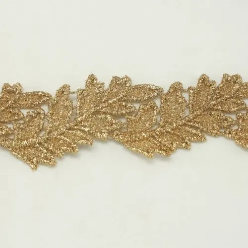 lace ribbon gold