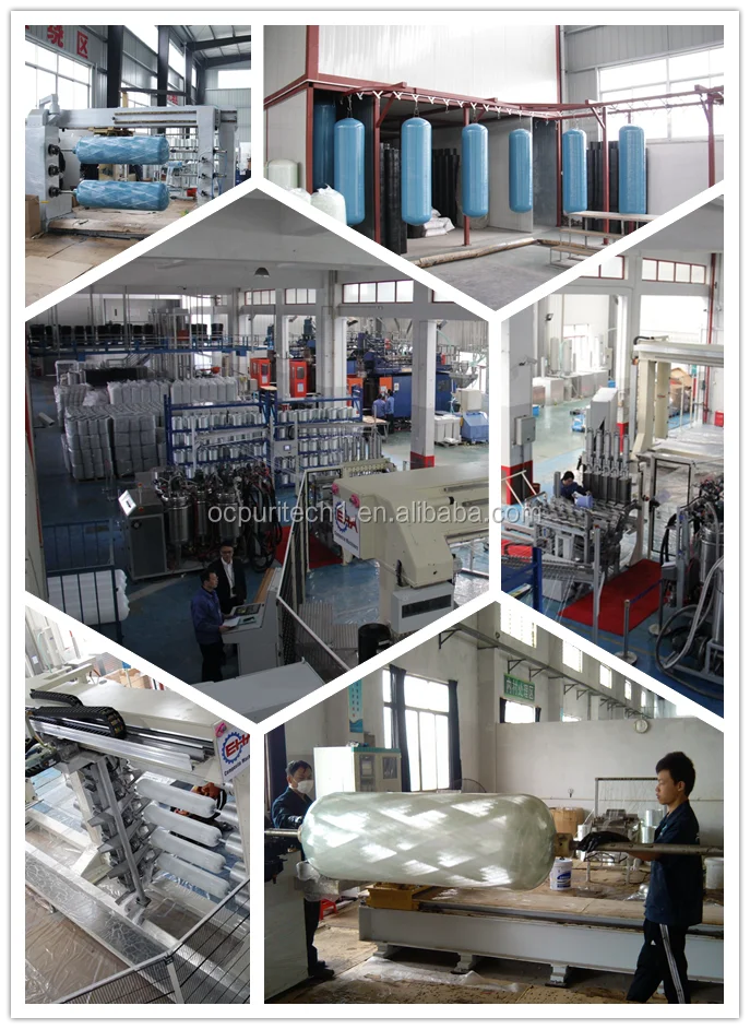 FRP tank water filter machine and equipment with activated carbon