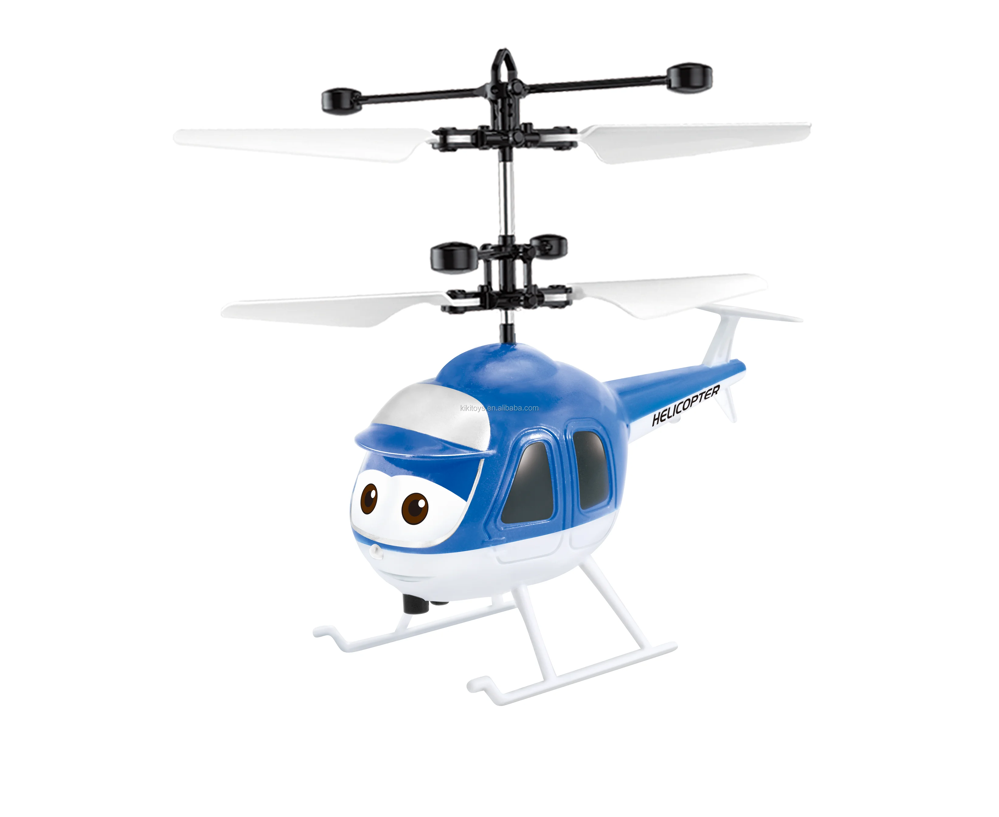 New Christmas Gift Infrared Inductive Helicopter Colorful Rc Flying ...