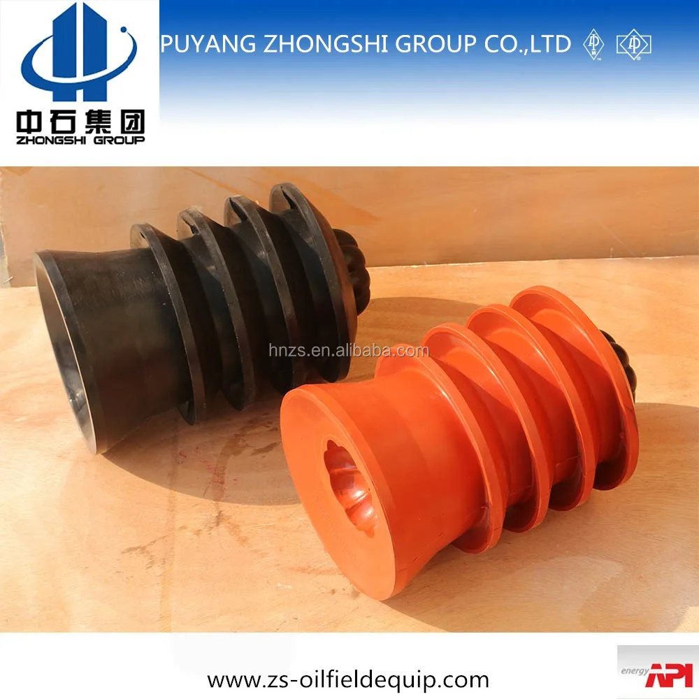 
non rotating type cementing rubber plug 
